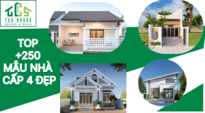 250 Mẫu nhà cấp 4 đẹp