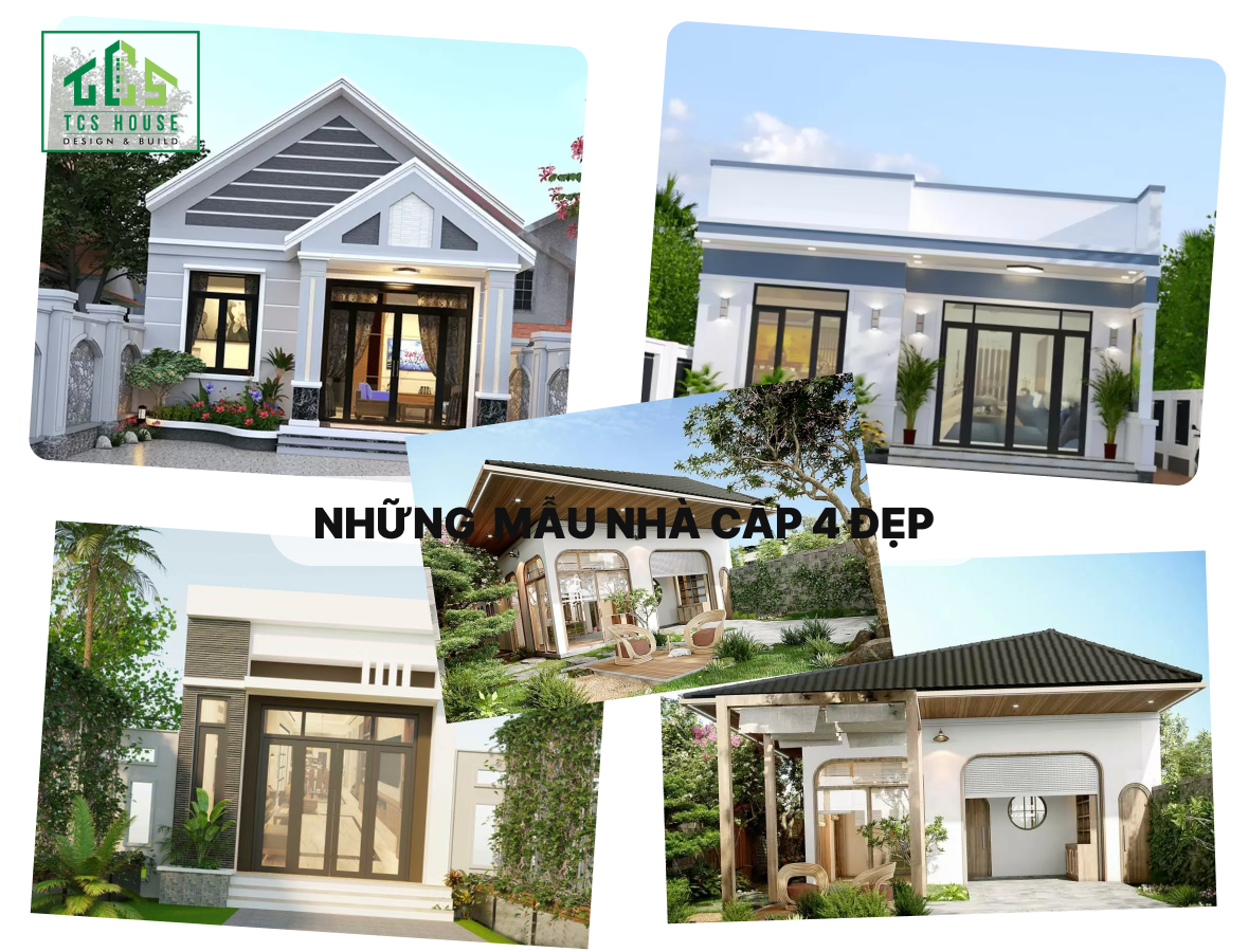 Những mẫu nhà cấp 4 đẹp rẻ