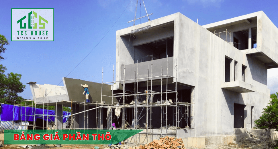 Báo giá thi công phần thô