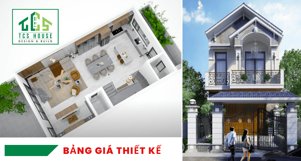 Báo giá thiết kế nhà ở trọn gói