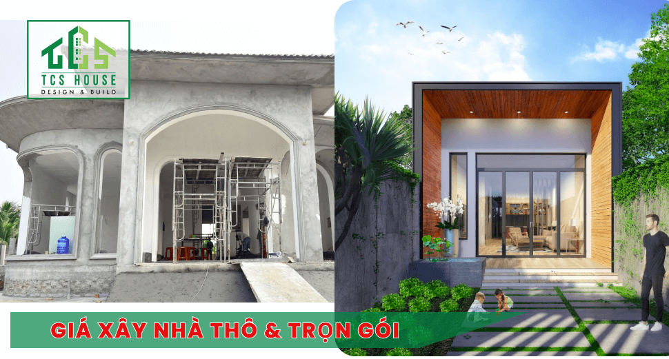Báo giá phần thô và hoàn thiện
