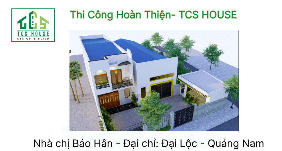 Dự án thi công hoàn thiện tại Đại Đồng - Đại Lộc- Quảng Nam