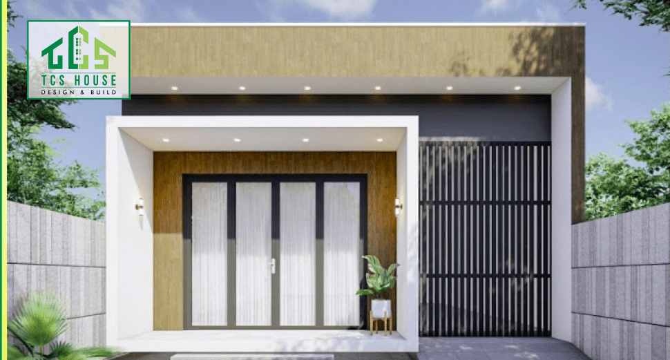 Mẫu nhà cấp 4 thi công hoàn thiện đẹp