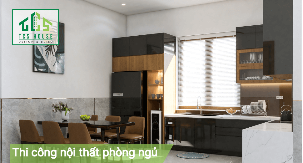 Thi công nội thất phòng bếp