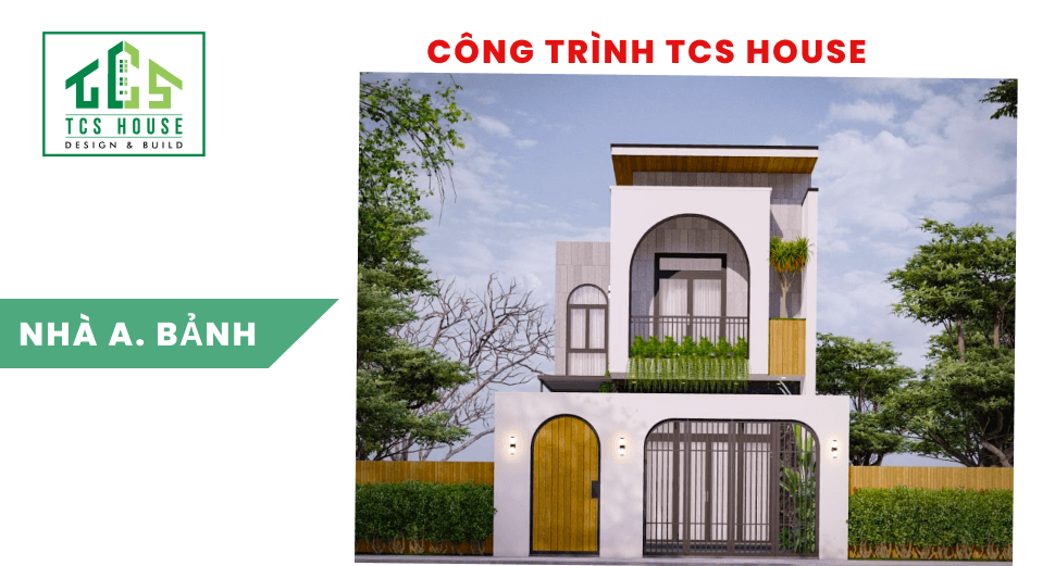 Mẫu nhà hai tầng nhà phố