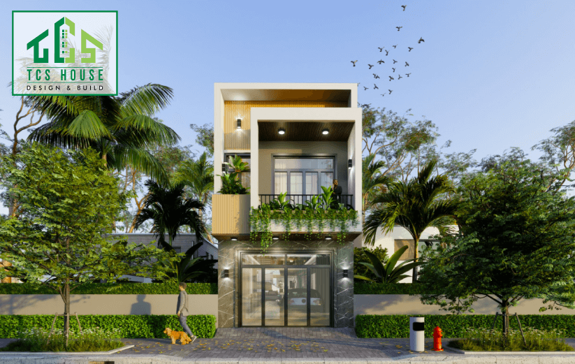 Mẫu Thiết kế nhà Phố 2 Tầng Đẹp, Hiện Đại 2025