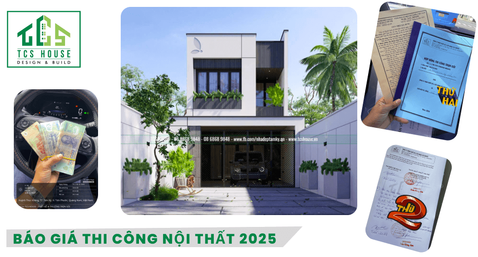 Báo giá thiết kế thi công nội thất