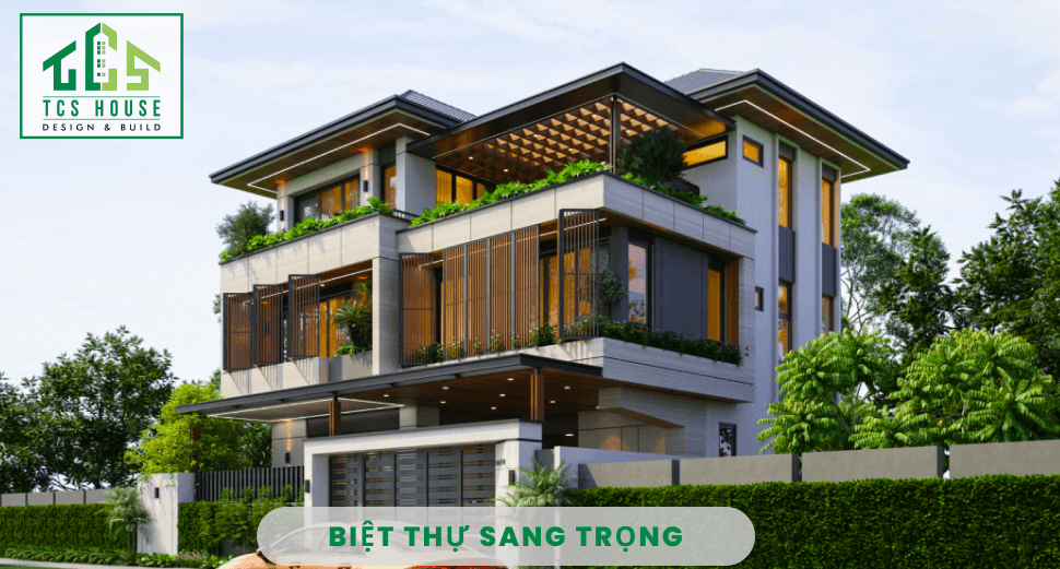 Mẫu biệt thự sang trọng