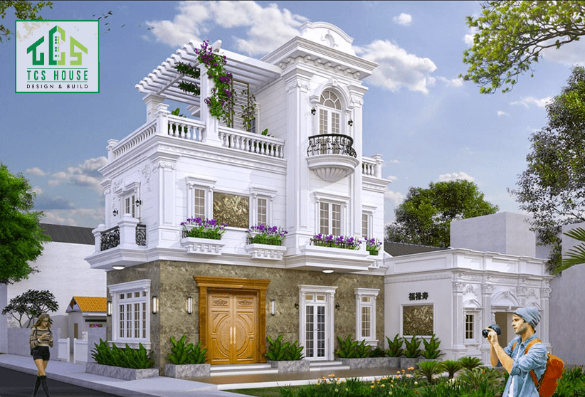Biệt thự sang trọng sân vườn rộng