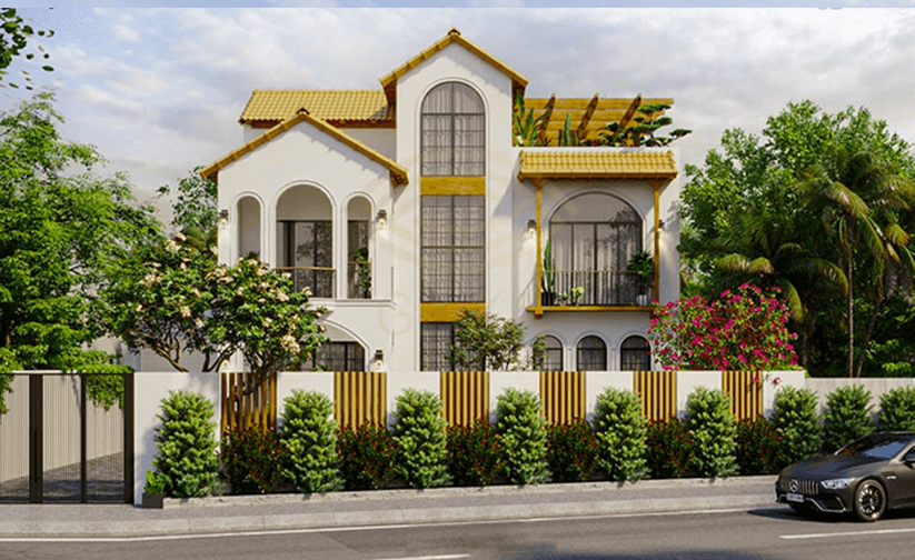 Mẫu biệt thự 3 tầng đẹp