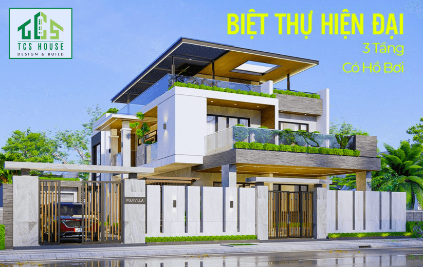 Mẫu có hồ bơi đẹp