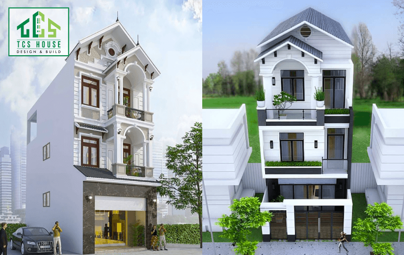 Mẫu thiết kế 3 Tầng Mái Thái