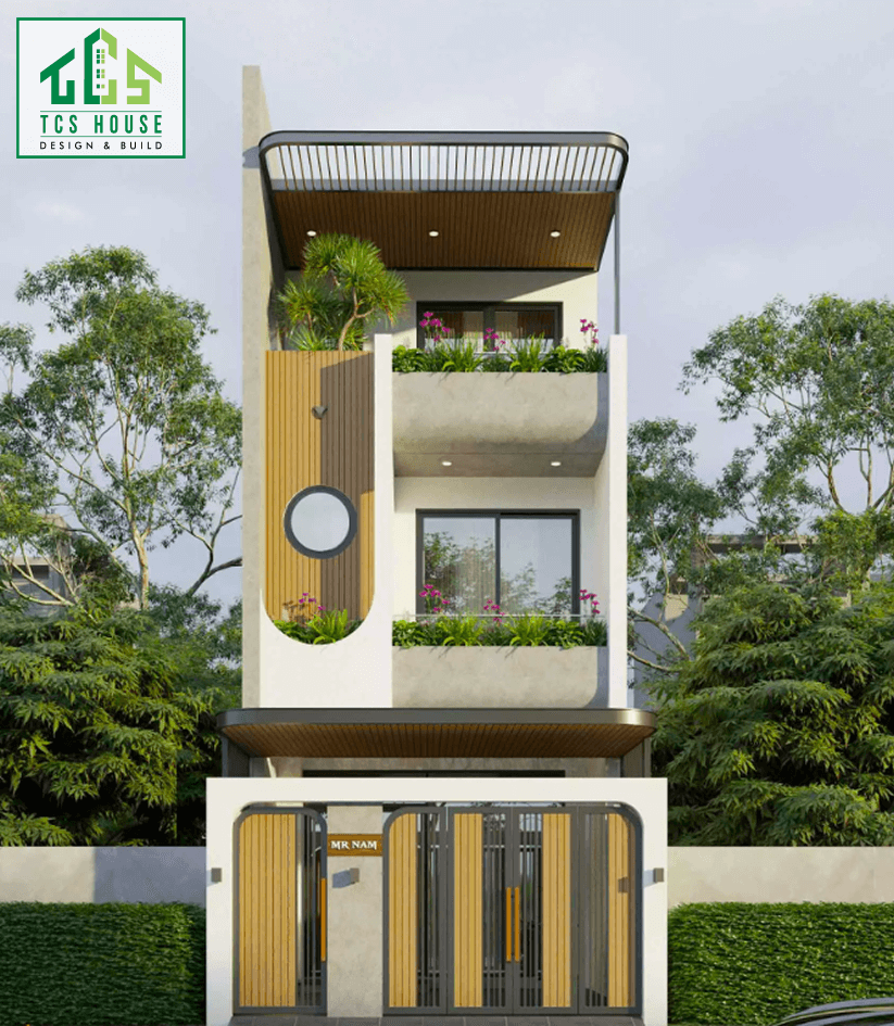 Mẫu nhà phố 3 tầng đẹp