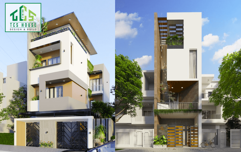 Thiết kế mái bằng hiện đại sáng trọng