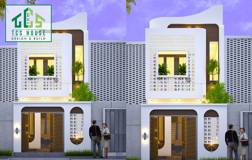 Mẫu nhà 2 tầng