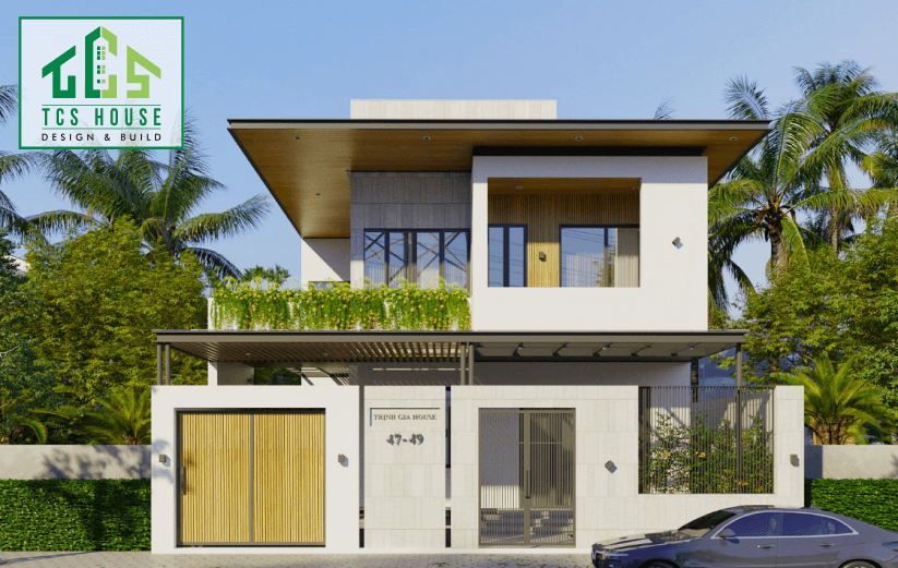 Phong cách thiết kế không gian xanh