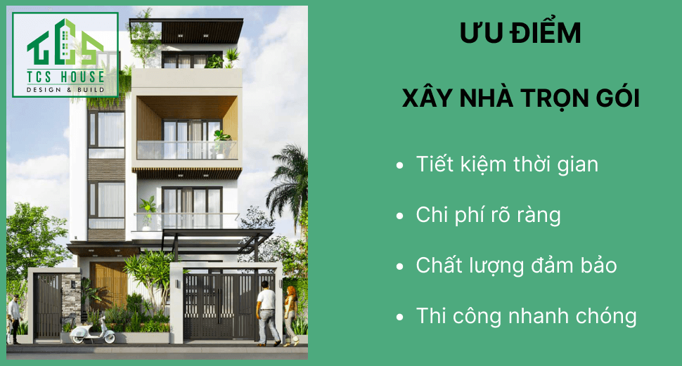Ưu điểm và nhược điểm xây nhà trọn gói Núi Thành