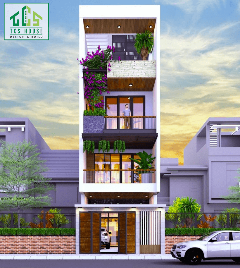 Xu Hướng Thiết Kế Nhà 4 Tầng Hiện Đại Được Yêu Thích