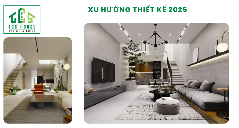 xu huong thiet ke noi that 2025