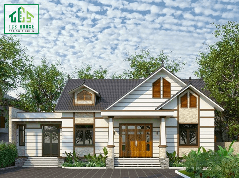 Mẫu thiết kế nhà vườn 1