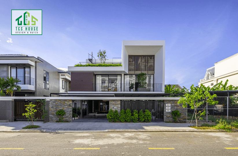 Mẫu Nhà Văn Phòng 2 Tầng Kết Hợp Homestay