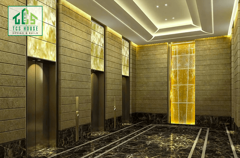 Biệt thự 4 tầng cổ điển có thang máy