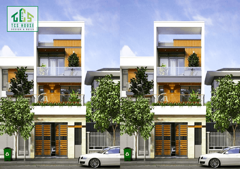 Mẫu 12: Căn hộ nhỏ gọn với tông màu đen-trắng.