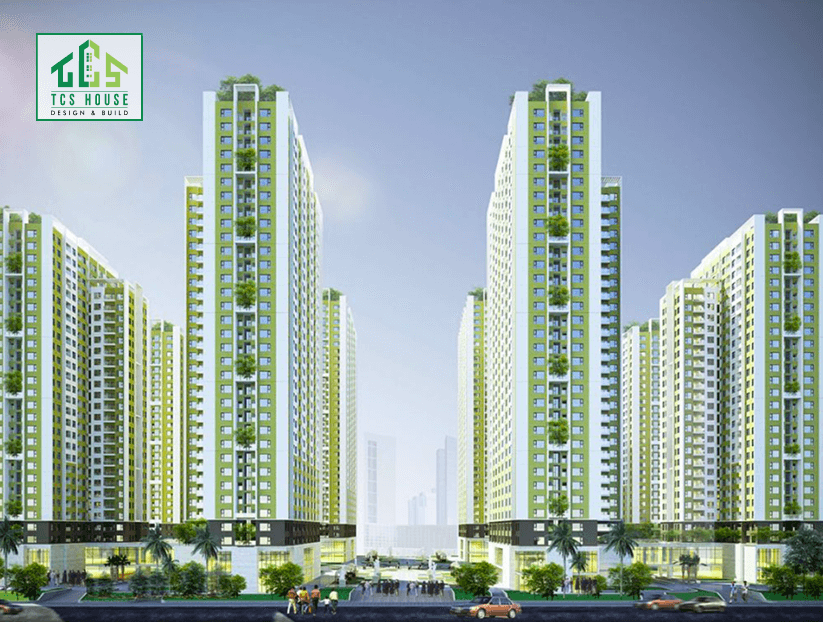 Mẫu 50: Chung cư có hệ thống ánh sáng thông minh.