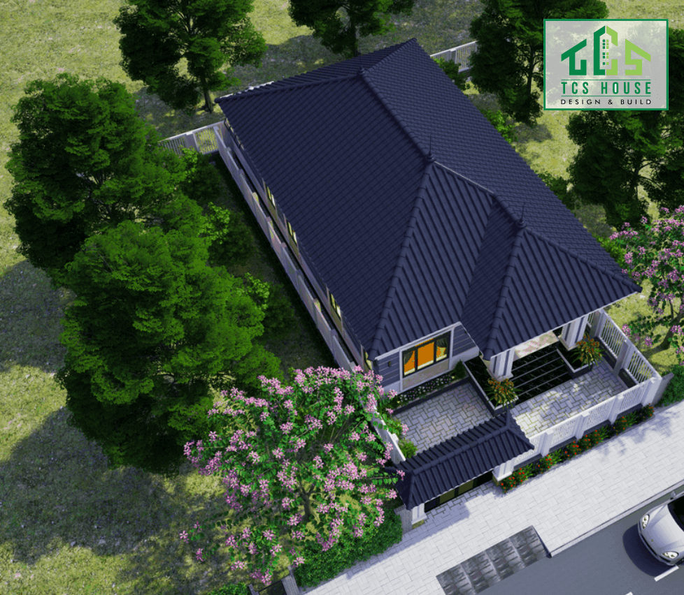 Nhà cấp 4 mái nhật