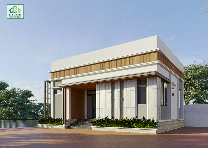 Nhà cấp 4 mái bằng đẹp nhất 2025 tại Tam Kỳ