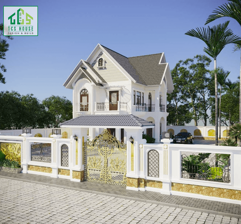 Nhà vườn 2 tầng