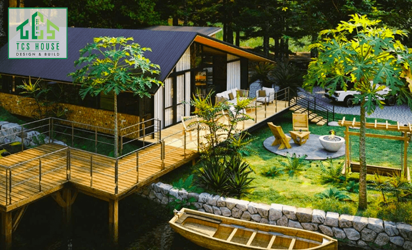 Nhà vườn homestay