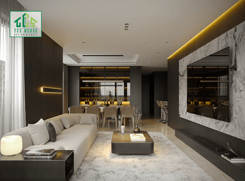 Mẫu nội thất hiện đại sang trọng