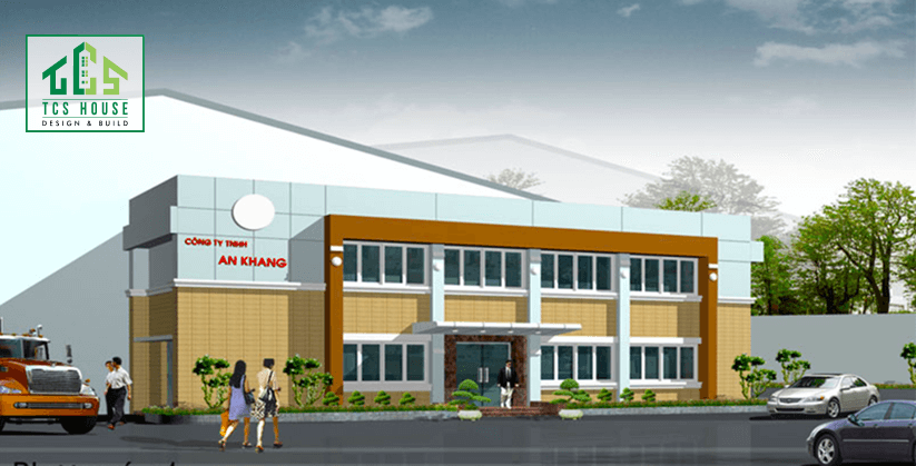 Mẫu Văn Phòng 2 Tầng Kiểu Công Nghiệp (Industrial)