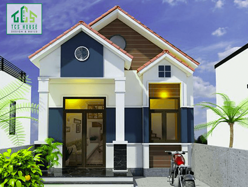 Nhà cấp 4 có gác lửng 3