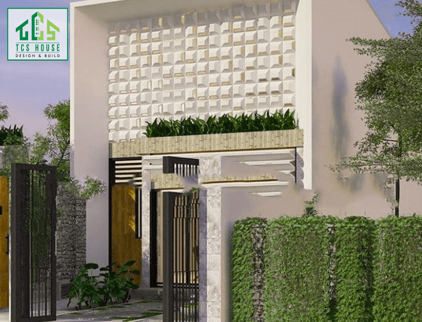 Nhà cấp 4 có gác lửng mẫu 102