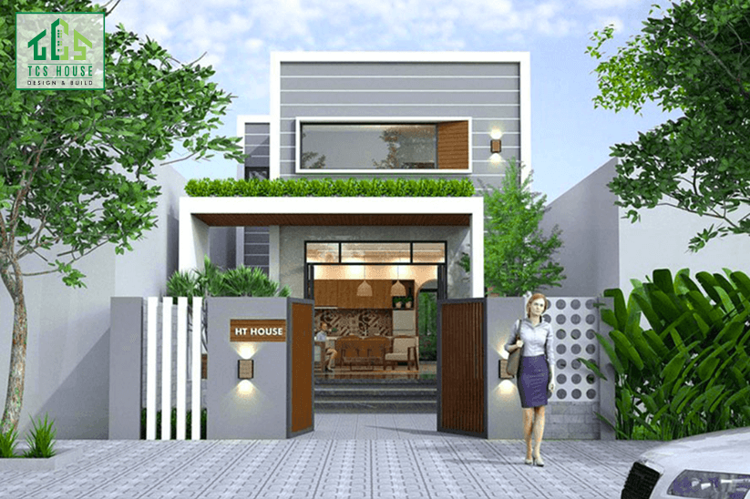 Nhà cấp 4 diện tích 5x20mNhà cấp 4 diện tích 5x20m