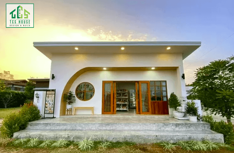 Nhà cấp 4 mái bằng 3 phòng ngủ