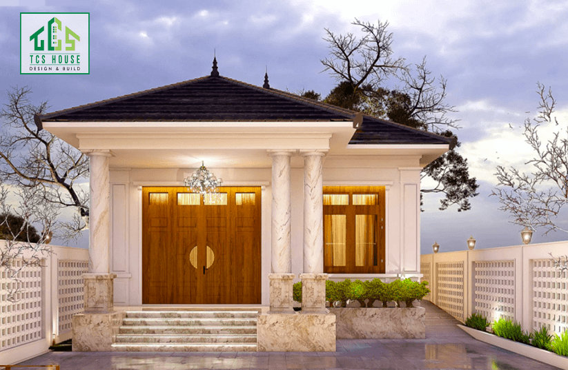 Nhà cấp 4 mái nhật hiện đại