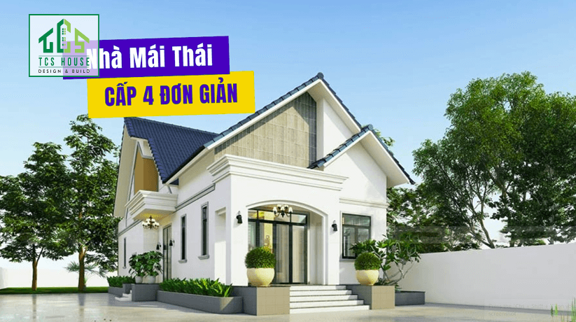 Mẫu 50: Nhà mái Thái vùng biển, thiết kế chống muối biển.