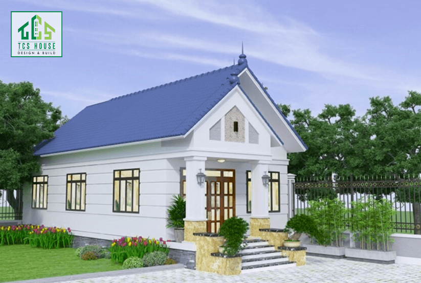 Nhà mái thái cấp 4 hiện đại