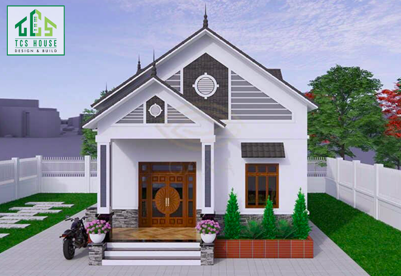 Nhà cấp 4 mái Thái truyền thống