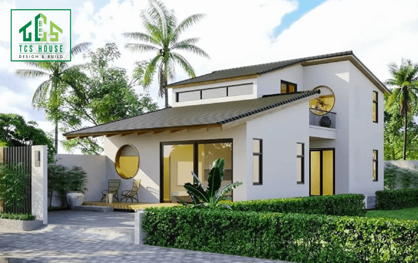 Nhà vườn đẹp hiện đại