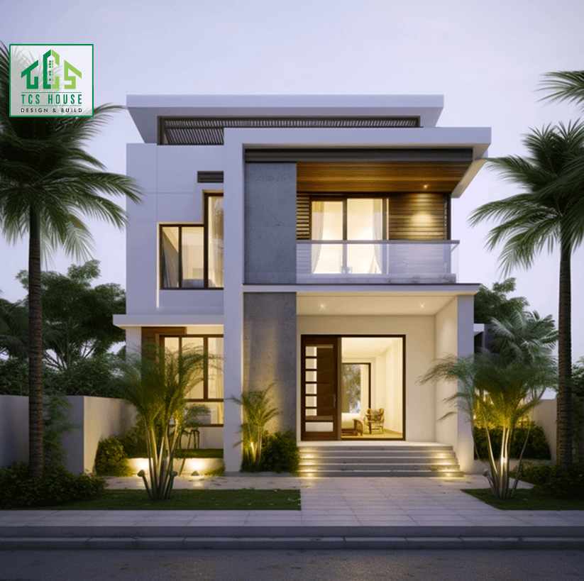 Biệt thự mini nhà vườn