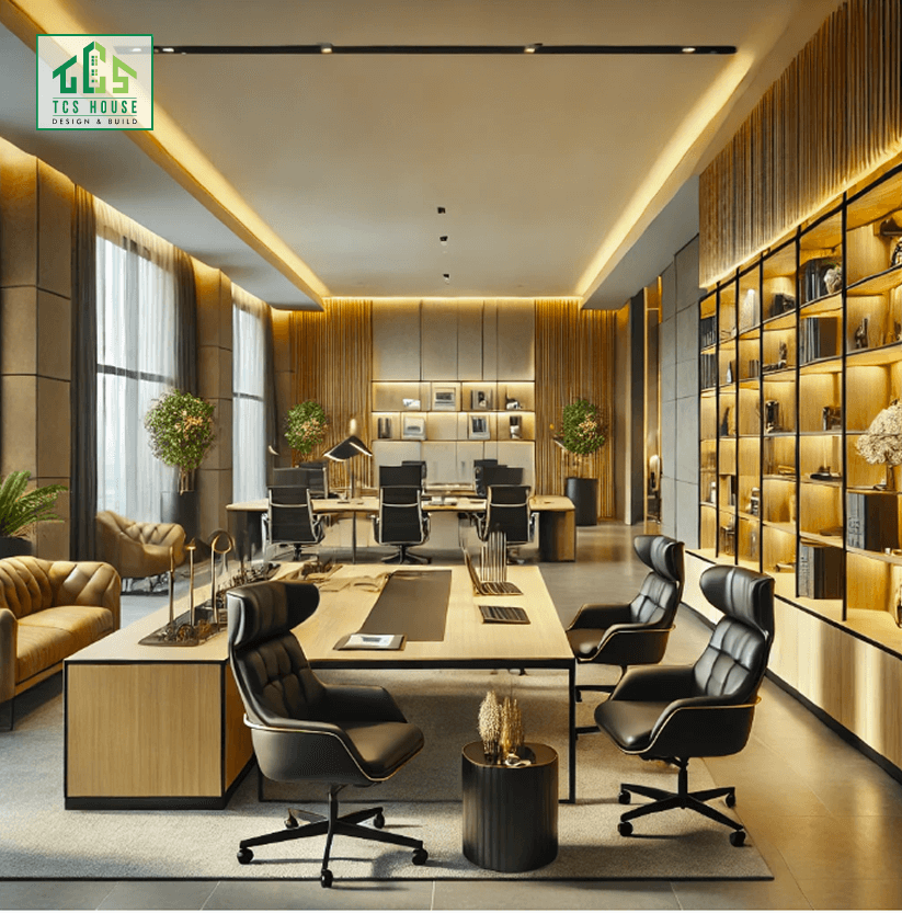 Nội thất Mẫu Văn Phòng Tối Giản Nhưng Đẳng Cấp