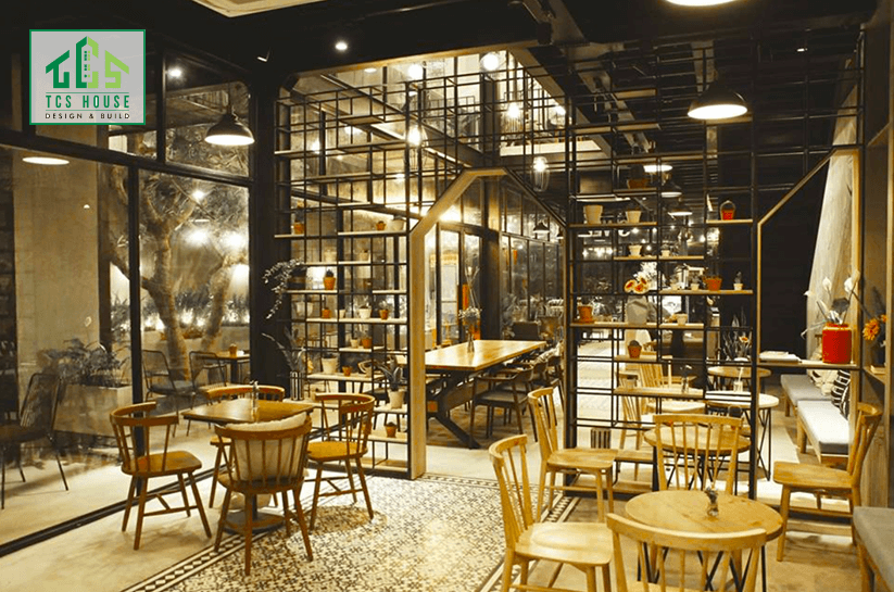Thiết Kế Quán Cafe Phong Cách Công Nghiệp (Industrial)