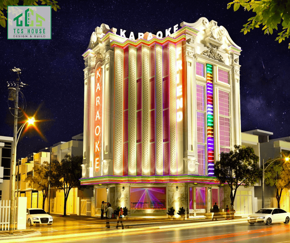 Thiết Kế Quán Karaoke Bar Cafe Đẹp Hiện Đại