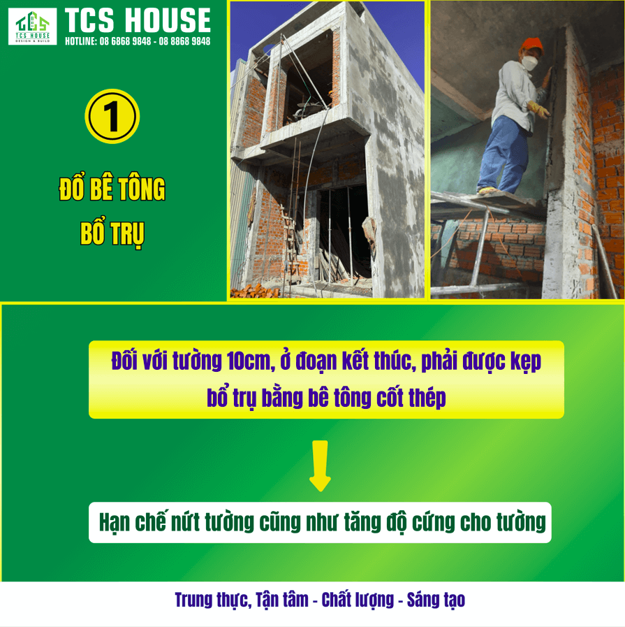 Điểm khác biệt thi công TCS House số 1