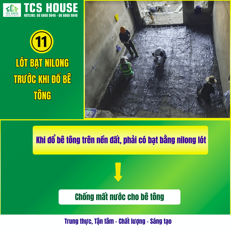 Điểm khác biệt thi công TCS House số 11