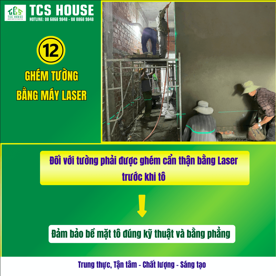 Điểm khác biệt thi công TCS House số 12